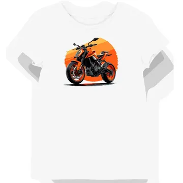 Koszulka damska biała Dynamika Motocyklowa Super Duke