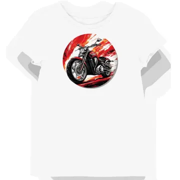 Koszulka damska biała Motocyklowa Honda Zryw Wiatru