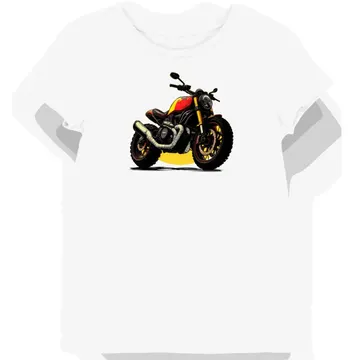 Koszulka damska biała z motywem odpoczynku w stylu Ducati