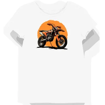 Koszulka damska biała Z Dynamiką Motocrossową