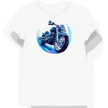 Koszulka damska biała z Motywem Tajemniczych Podróży Motocyklowych