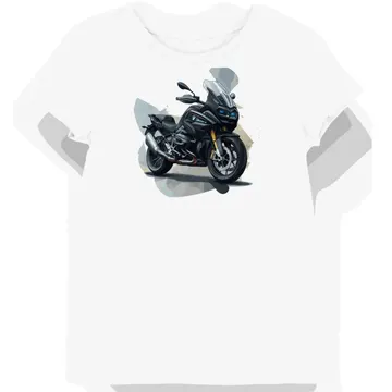 Koszulka damska biała Dynamiczny Styl Motocyklowy BMW R 1250 RT