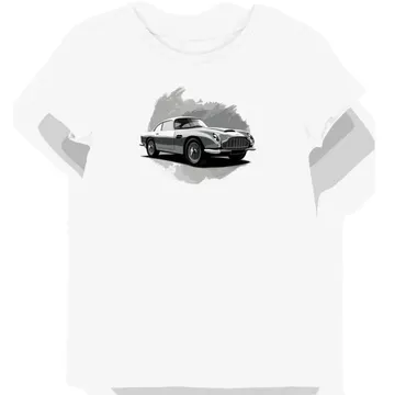 Koszulka damska biała Aston Martin DB5: Klasyczna Elegancja Motoryzacji