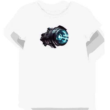 Koszulka damska biała T-shirt z futurystycznym motywem motoryzacyjnym
