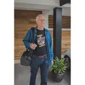 Koszulka dla dziadka czarna Super Dziadek prezent dzień dziadka, zdjęcie 4