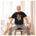 Koszulka dla dziadka czarna Super Dziadek prezent dzień dziadka, zdjęcie 5