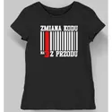 Czarna wersja tej koszulki