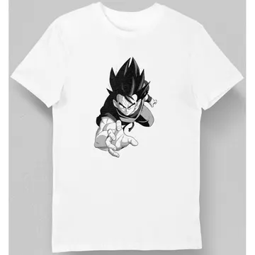 Koszulka son goku biała
