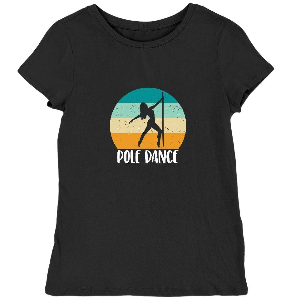 Koszulka damska pole dance czarna