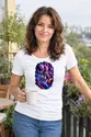 Koszulka damska biała z astronautą w kosmosie dla niej prezent, zdjęcie 5