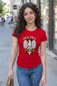 Koszulka damska czerwona Polska orzeł patriotyczna godło prezent, zdjęcie 7