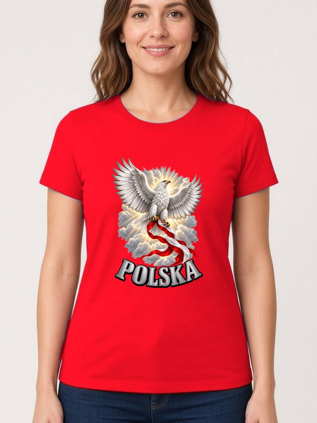 Czerwona wersja tej koszulki