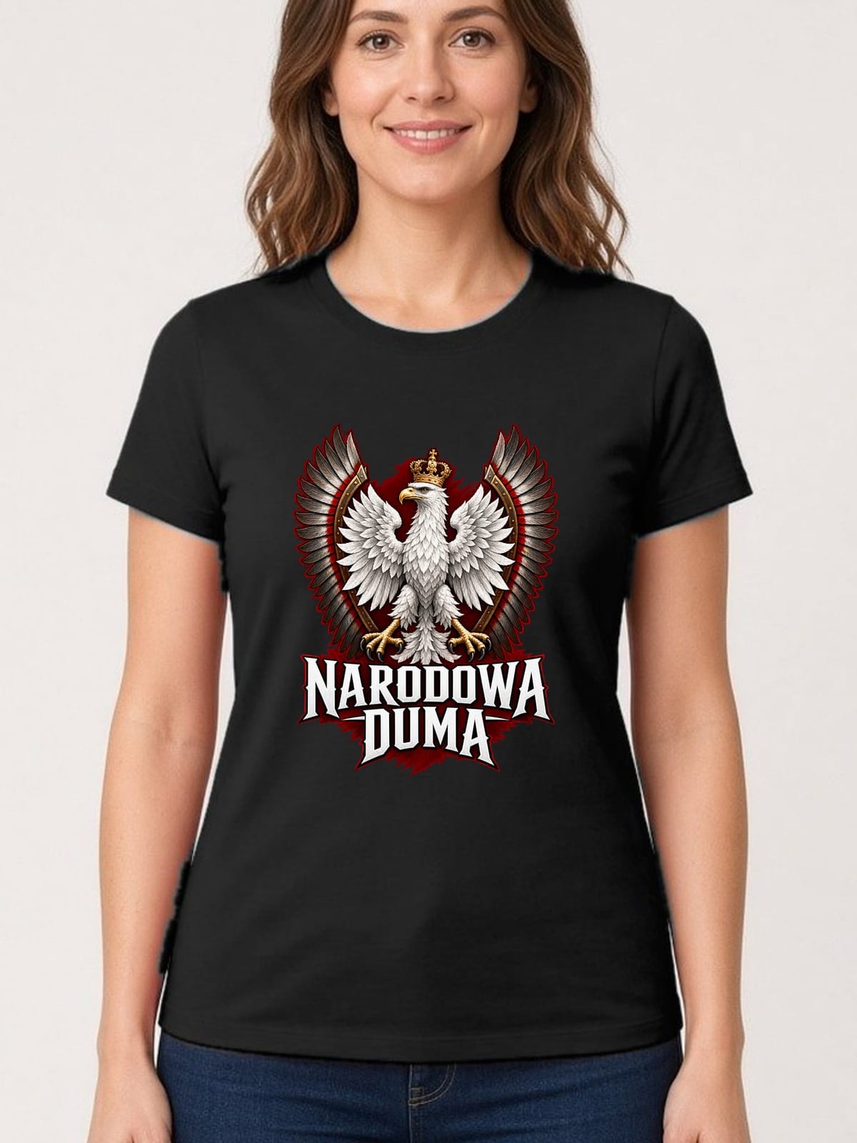 Czarna wersja tej koszulki