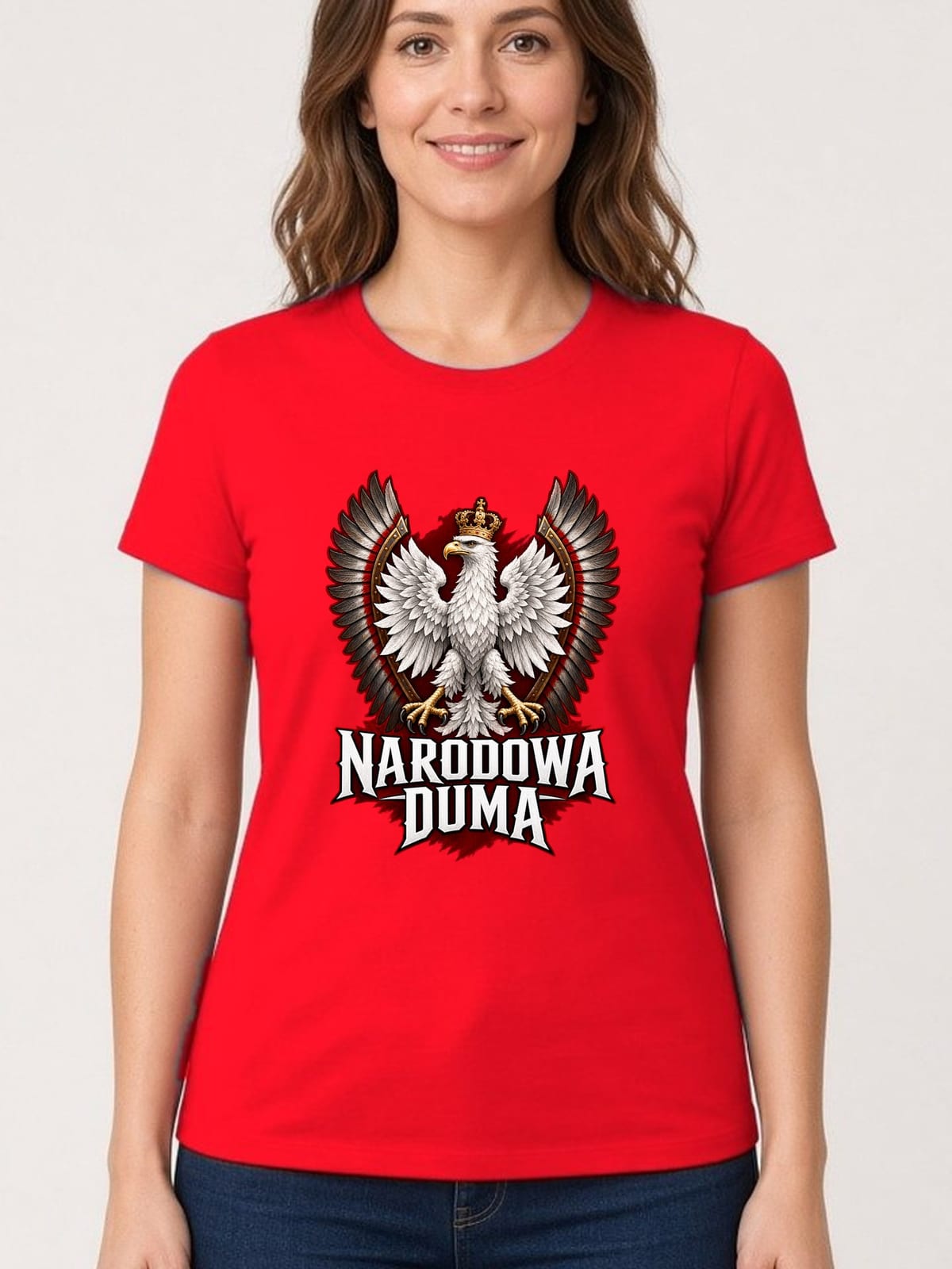 Czerwona wersja tej koszulki
