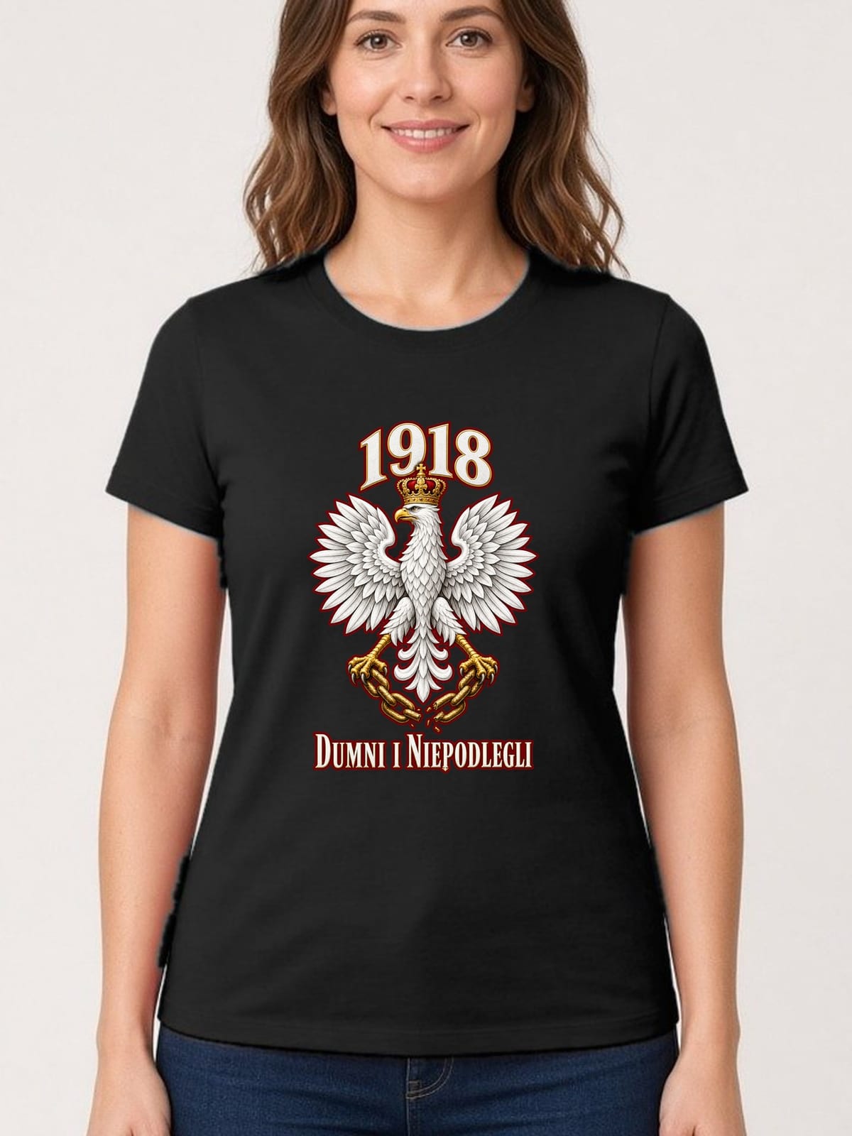 Czarna wersja tej koszulki