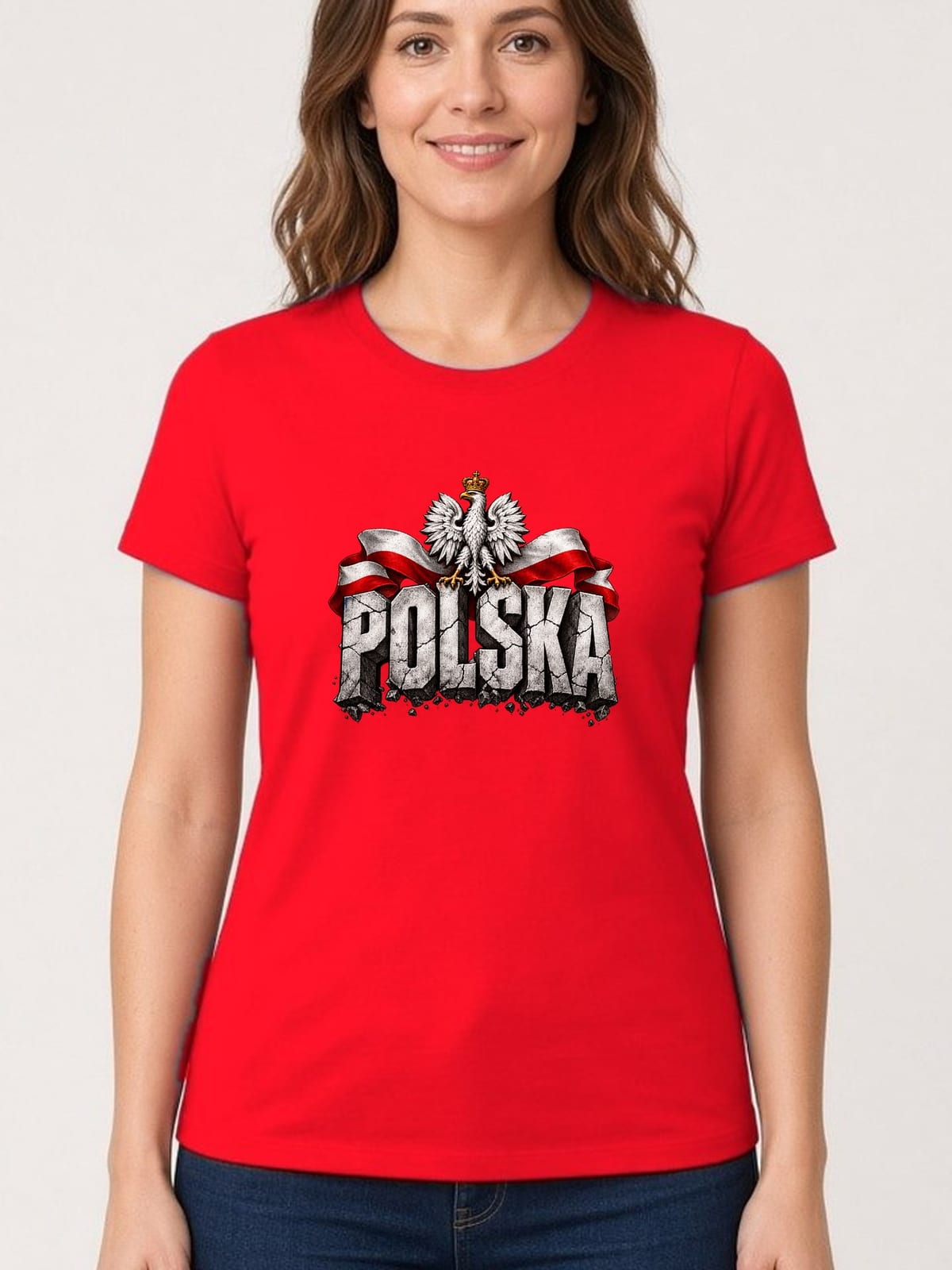 Czerwona wersja tej koszulki