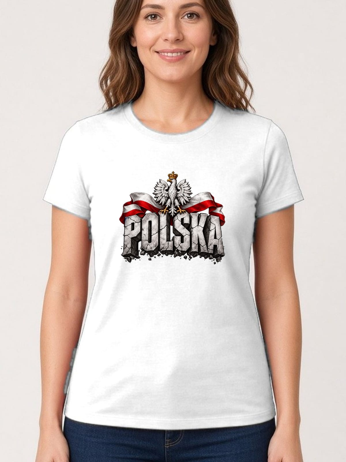 Biała wersja tej koszulki