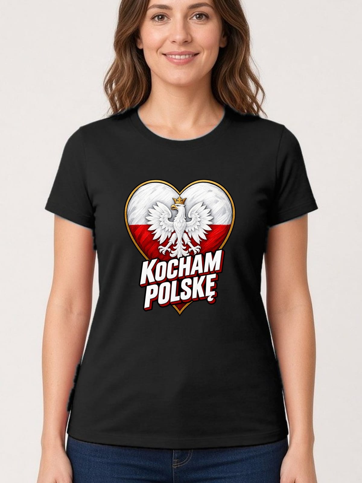 Czarna wersja tej koszulki
