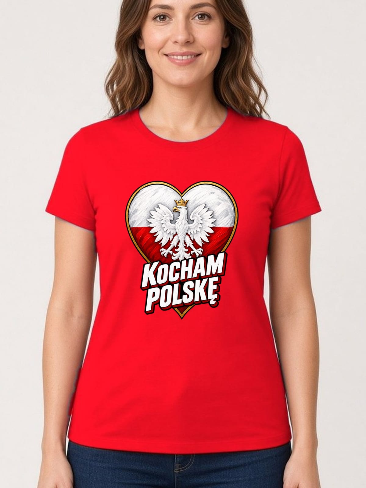 Czerwona wersja tej koszulki