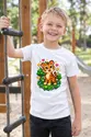 Koszulka dla chłopca z tygrysem biała cyfrowy pixel art, zdjęcie 5