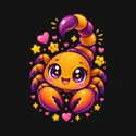 Koszulka dla chłopca ze skorpionem czarna słodki kawaii, zdjęcie 2