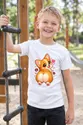 Koszulka dziecięca z corgi dla chłopca biała słodki styl kawaii, zdjęcie 4
