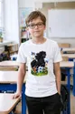 Koszulka z koniem dla chłopca biała kolorowa bajka, zdjęcie 3