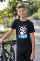 Koszulka z pingwinem dla dzieci dla chłopca czarna słodki kawaii, zdjęcie 3