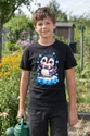 Koszulka z pingwinem dla dzieci dla chłopca czarna słodki kawaii, zdjęcie 8