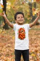 Koszulka dziecięca z orangutanem dla chłopca biała słodki kawaii, zdjęcie 4