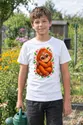 Koszulka dziecięca z orangutanem dla chłopca biała słodki kawaii, zdjęcie 8