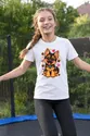 Koszulka dla dziewczynki z owczarkiem niemieckim biała kawaii, zdjęcie 7
