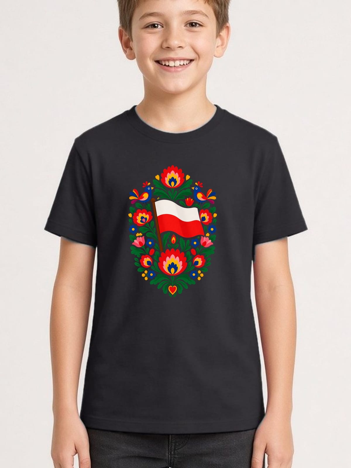Czarna wersja tej koszulki