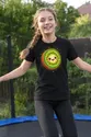 Koszulka z kiwi w kropki dla dziewczynki czarna z kolorowych kropek, zdjęcie 6