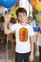 Koszulka z papryczką chili retro dla chłopca biała klimat lat 70, zdjęcie 3