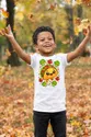 Koszulka z taco dla chłopca biała słodki styl kawaii, zdjęcie 8