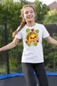 Koszulka z taco dla dziewczynki biała słodki styl kawaii, zdjęcie 4
