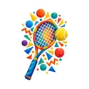 Koszulka tenis geometryczny dla dziewczynki biała geometryczne kształty, zdjęcie 2