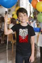 Koszulka patriotyczna dla dziecka dla chłopca czarna orzeł na fladze, zdjęcie 5