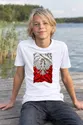 Koszulka patriotyczna dla dziecka dla chłopca biała orzeł na fladze, zdjęcie 7