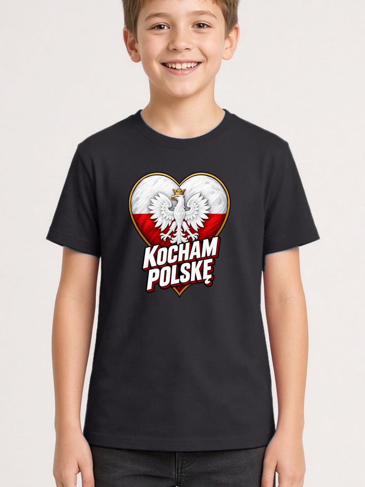 Czarna wersja tej koszulki