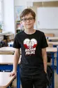 Koszulka patriotyczna dla dziecka dla chłopca czarna Kocham Polskę, zdjęcie 5