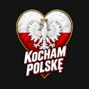 Koszulka patriotyczna dla dziecka dla dziewczynki czarna Kocham Polskę, zdjęcie 2