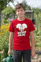 Koszulka patriotyczna dla dziecka dla chłopca czerwona Kocham Polskę, zdjęcie 7