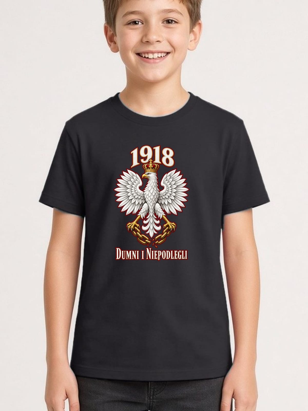 Czarna wersja tej koszulki