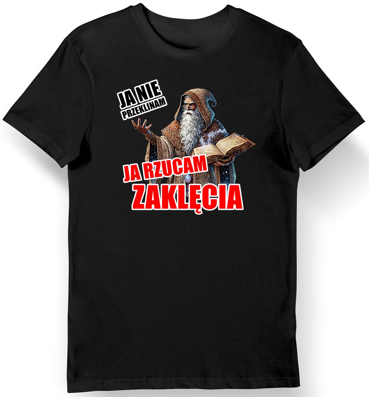 Czarna wersja tej koszulki