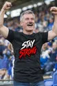 Koszulka męska czarna z napisem stay strong dla niego siłacz prezent, zdjęcie 7