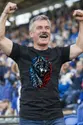 Koszulka męska czarna z wilkiem dla mężczyzny rozpryski farby, zdjęcie 5