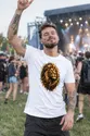 Koszulka męska biała z lwem złota grzywa dzikie zwierzęta prezent, zdjęcie 4