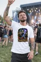 Koszulka męska biała Frankenstein potwór na Halloween prezent, zdjęcie 5